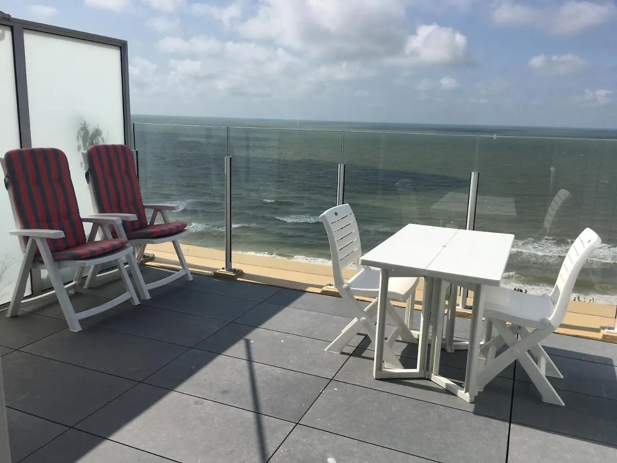 شقة Penthouse Seafront أوستيند
